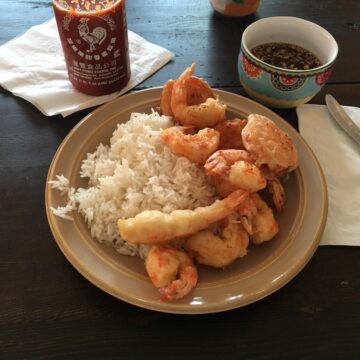 Shrimp & Sweet Potato Tempura