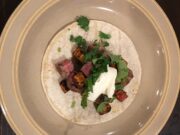 Carne Asada & Sweet Potato Tacos w/ Lime